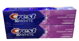 030772125458 CREST Advanced Radiant Whitening Toothpaste