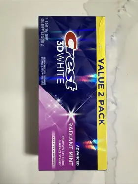 030772125465 CREST Advanced Radiant Toothpaste Pack