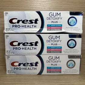 030772146880 CREST Pro Gum Detoxify Toothpaste Pack