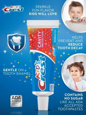 037000003823-1D CREST Kids Cavity Toothpaste Fun Bubblegum #3