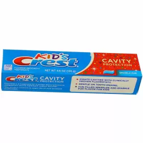 037000003823-3A CREST Pack Cavity Kids Toothpaste Sparkle Fun