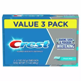 037000122203 CREST Toothpaste Whitening Baking Soda Peroxide
