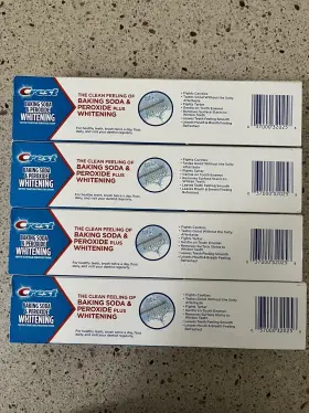 037000320258 CREST Baking Soda Peroxide Whitening Toothpaste #3
