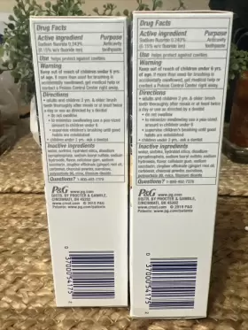 037000541752 CREST Toothpaste Ginger Oil Zesty #3