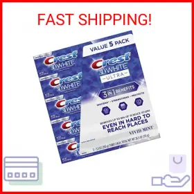 LOT004968 CREST Ultra Whitening Toothpaste Vivid Pack