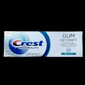 037000754213 CREST Pro Gum Detoxify Toothpaste Clean Fluoride