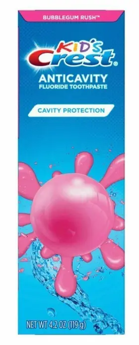 037000776130 CREST Kids Cavity Fluoride Toothpaste Bubblegum