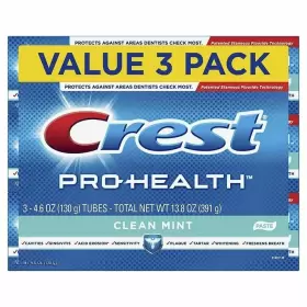 037000787945 CREST Pack Pro Formula Toothpaste Clean
