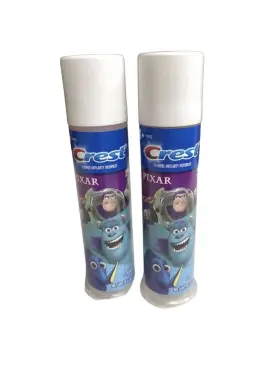 037000802907 CREST Pack Toothpaste Kids Disney Pixar Pump