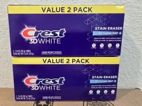 Eraser CREST Pack Stain Icy Clean Toothpaste