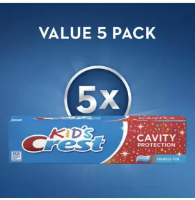 037000823490 CREST Kids Toothpaste Sparkle Fun Pack #2