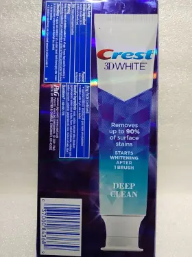 037000843689 CREST Clean Toothpaste Twin Pack Tube #3