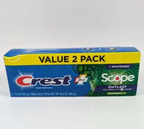 037000907343 CREST Scope Outlast Whitening Pack