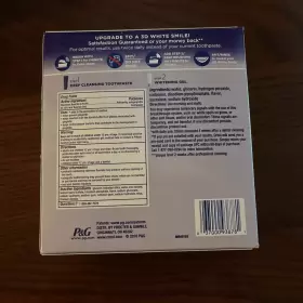 037000938781 CREST Brilliance Whitening Step Toothpaste Gel #2