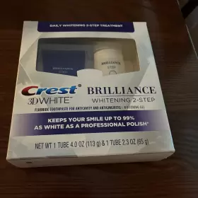 037000938781 CREST Brilliance Whitening Step Toothpaste Gel