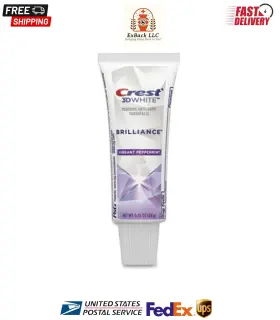 06623 CREST Brilliance Toothpaste Vibrant Peppermint Tube