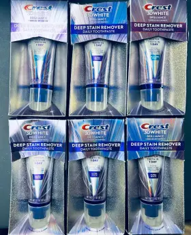 075609000980 CREST Brilliance Toothpaste Stain Remover Pack