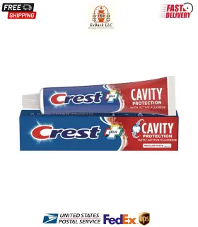 09596 CREST Cavity Toothpaste Carton