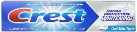 191566195344 CREST Fluoride Toothpaste Whitening Tartar #2