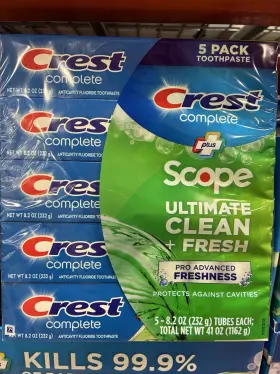 21331018 CREST Scope Ultimate Clean Toothpaste Pack