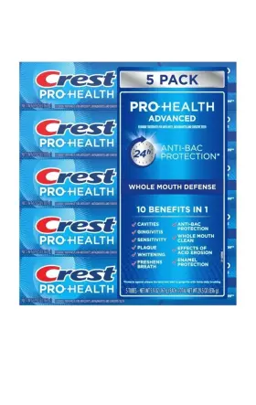 2170009080 CREST Pro Advanced Mouth Defense Toothpaste Pack