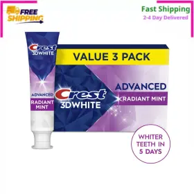 2362859722 CREST Advanced Whitening Toothpaste Radiant Pack