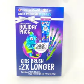 Chameleon CREST Oral Kids Holiday Pack Toothpaste