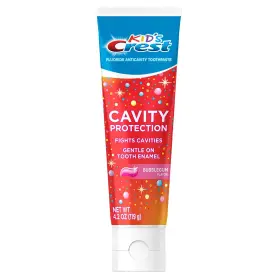 37000951438 CREST Kids Toothpaste Bubblegum Flavor Cavity