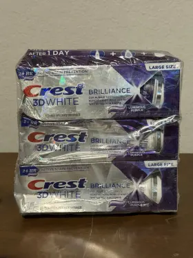 4.6OZ-PICK CREST Pack Brilliance Toothpaste