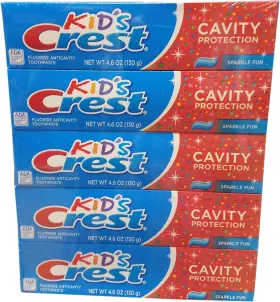 48204 CREST Kids Toothpaste Gentle Cavity Fun Sparkles