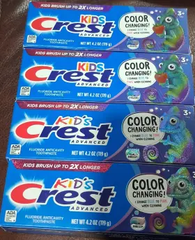 53444354PO CREST Pack Kids Advanced Fluoride Toothpaste