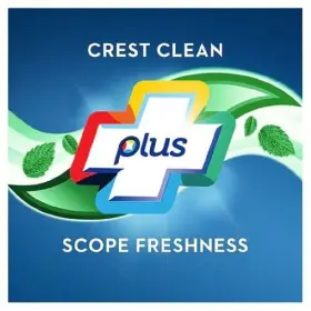 540168 CREST Whitening Scope Fluoride Toothpaste Pack #2