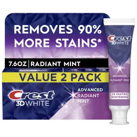 629722729077 CREST Advanced Whitening Toothpaste Radiant Pack