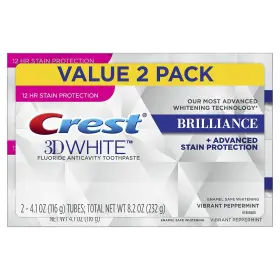 796913 CREST Vibrant Peppermint Whitening Toothpaste Pack