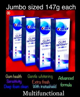 80083221 CREST Pack Gum Detoxify Advanced Sensitivity Anti