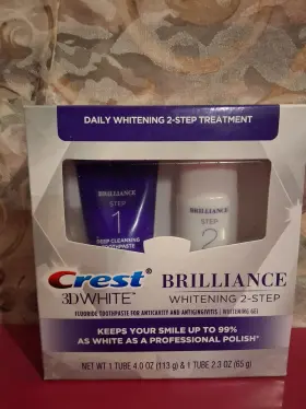 80640120 CREST Brilliance Whitening Toothpaste