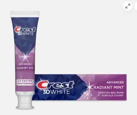 885904361156 CREST Fluoride Anticavity Toothpaste Radiant