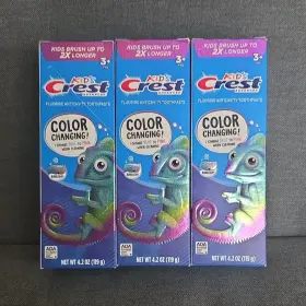 90275884 CREST Kids Advanced Changing Bubble Gum Toothpaste
