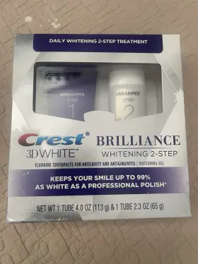 90640120 CREST Brilliance Whitening Gel Toothpaste