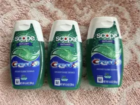 91436465 CREST Scope Outlast Fluoride Toothpaste Whitening