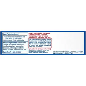 95966-30501 CREST Toothpaste Tube Carton #2