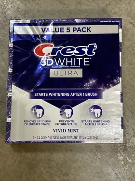 990002870 CREST Ultra Fluoride Anticavity Toothpaste Pack
