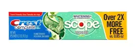 B00KVJYG2I CREST Whitening Toothpaste Scope Minty Pack