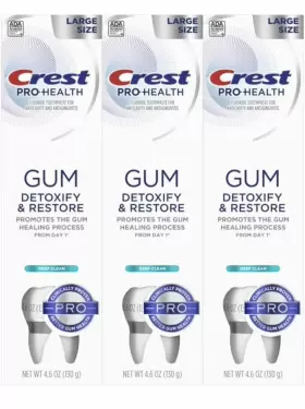 B0791V11PS CREST Pro Gum Detoxify Toothpaste Clean Pack