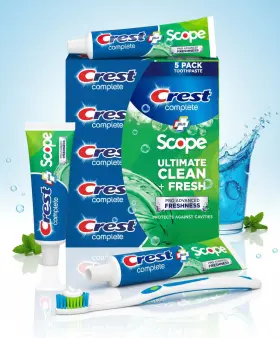 100711261 CREST Scope Foam Toothpaste Breath
