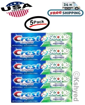 C946234 CREST Scope Advanced Freshness Toothpaste Pack