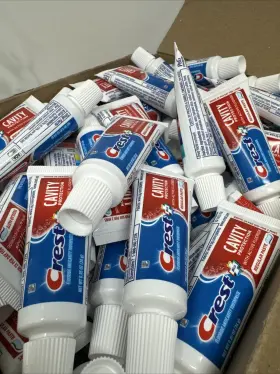 JN27 CREST Cavity Toothpaste Tubes Travel #2