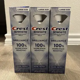 LOT530Z1C CREST Brilliance Fluoride Toothpaste Pack