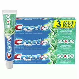 PR80320576 CREST Scope Whitening Toothpaste Minty Pack