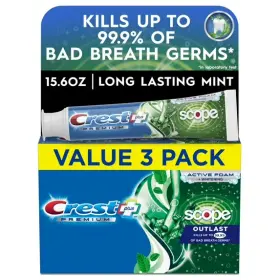 WAL-391706535 CREST Scope Outlast Toothpaste Flavor Pa